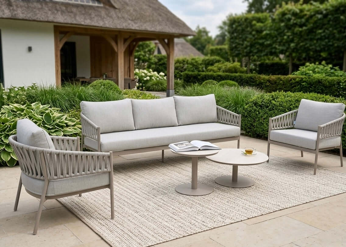 Loungesofa aus Aluminiumseil 232 cm Belito® Ouddorp 2.0 
