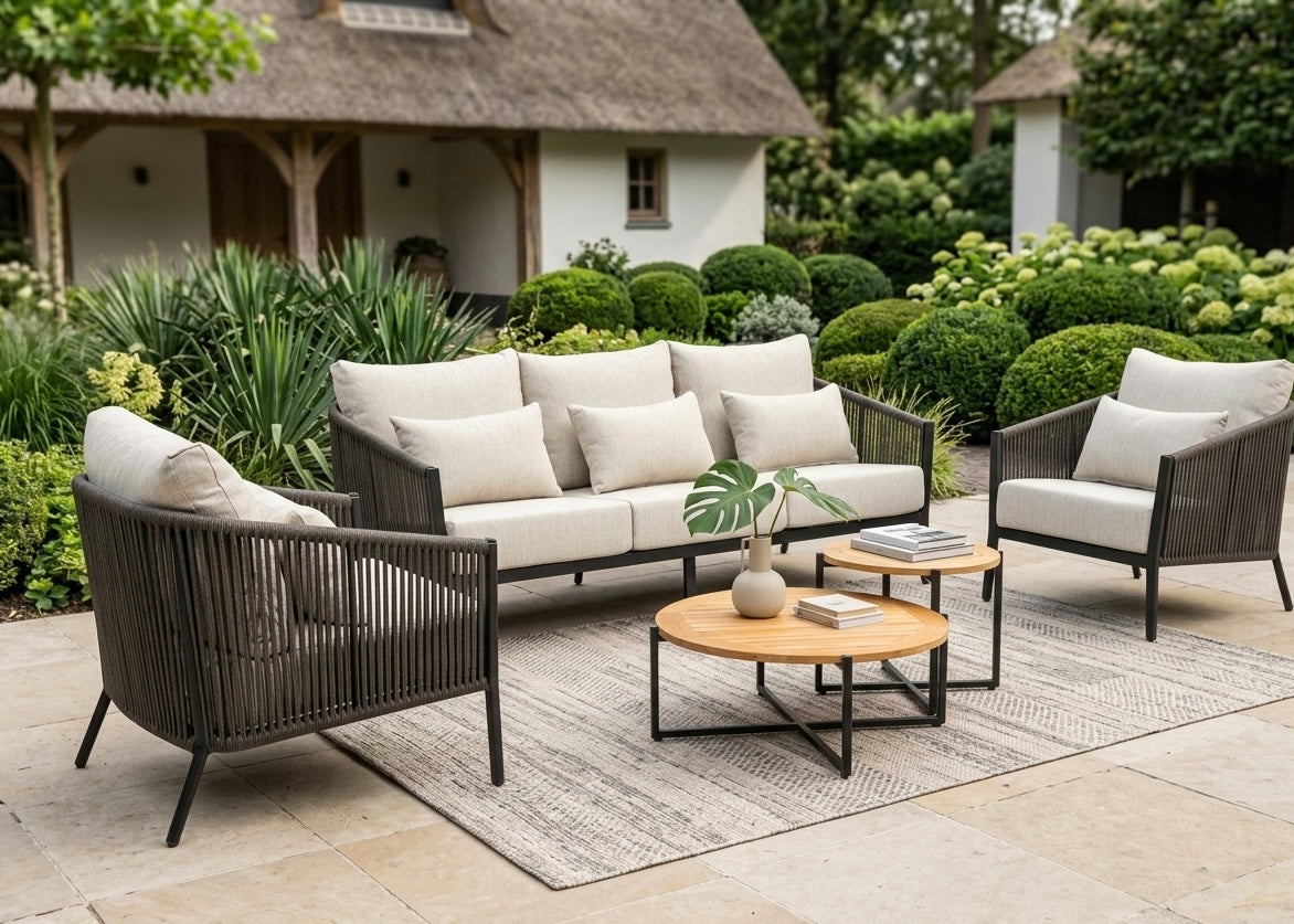 Loungesofa aus Aluminiumseil 232 cm Belito® Ouddorp 2.0 