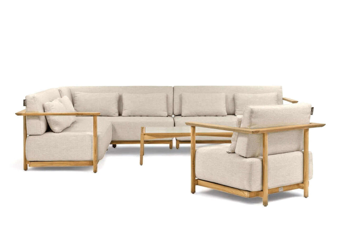 Apple Bee St. Lucia Teak Lounge Chair | 86 x 82 x 61 cm