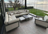 Apple Bee Santorini Loungeset 6-delig Nr. 5 | Links Lang | Upholstered | 318 x 241 cm