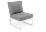 Belito Lotte Middenelement wit aluminium, 68 cm breed