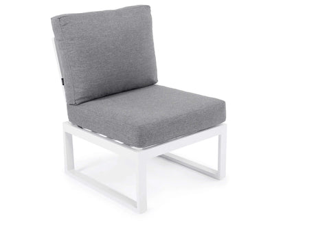 Belito Lotte Middenelement wit aluminium, 68 cm breed