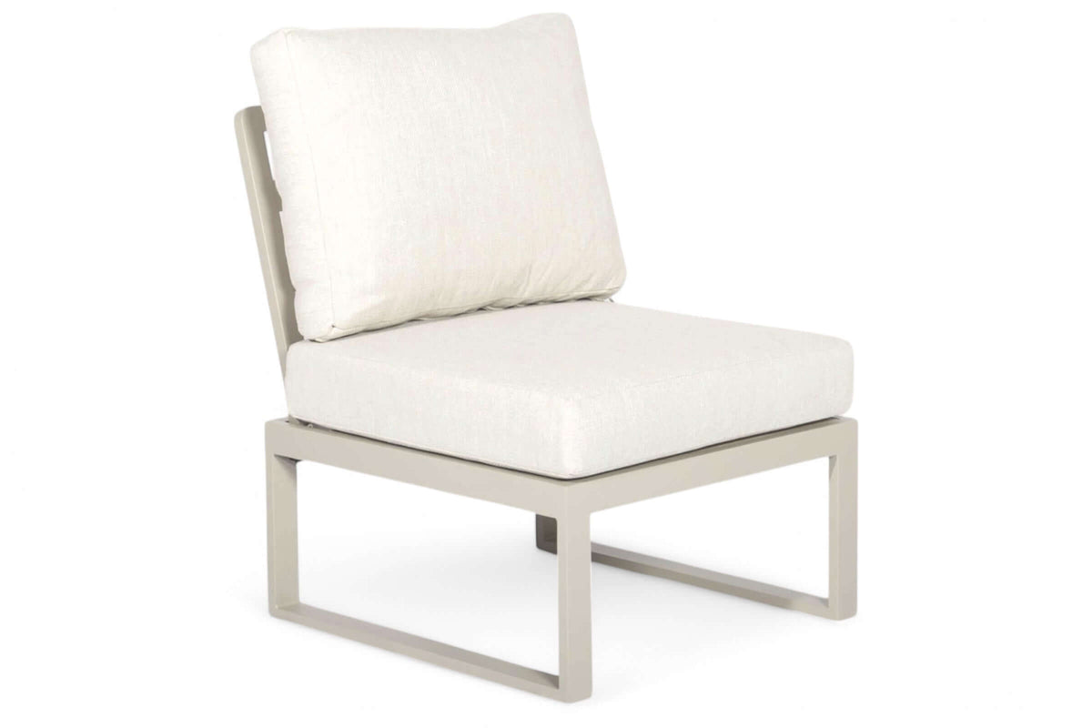 Belito Lotte Loungeset Hoekbank Nr. 1 | Taupe Aluminium | 288 x 220 cm | 6-persoons