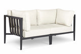 Belito Daan aluminium loungebank 170 cm, 2-delig, met All-Weather kussens