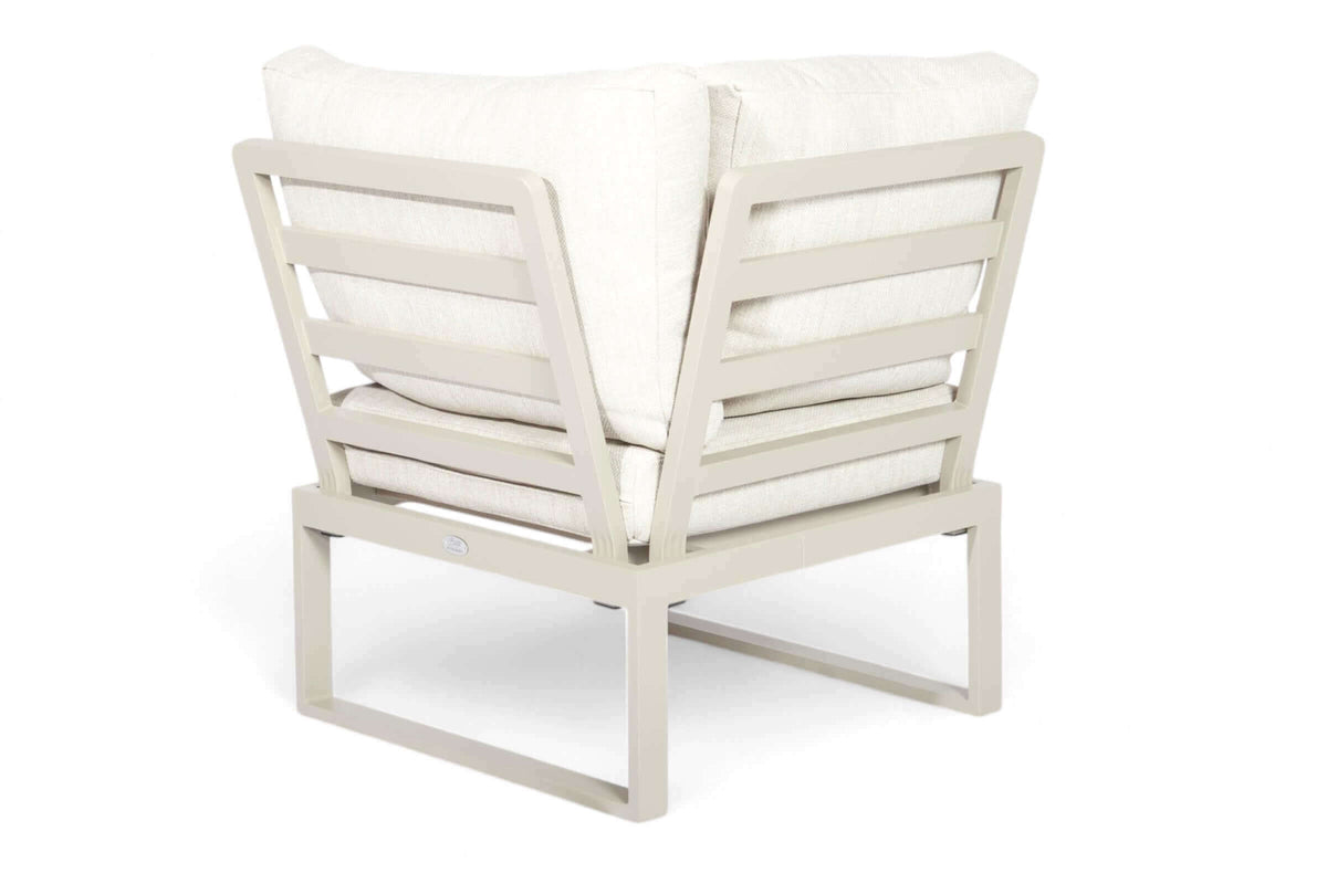 Belito Lotte Loungeset Hoekbank Nr. 4 | Taupe Aluminium | 288 x 220 cm | 6-persoons
