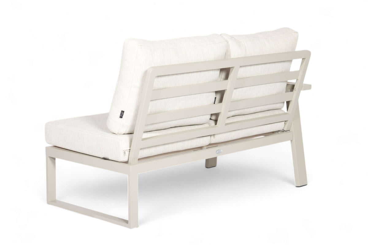 Belito Lotte Loungeset Hoekbank Nr. 4 | Taupe Aluminium | 288 x 220 cm | 6-persoons