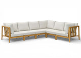 Belito Daan XL teakhouten hoekloungeset 320x245 cm – links lang