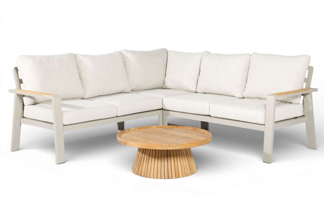 Aluminium Belito® Lotte Lounge-Set weiß