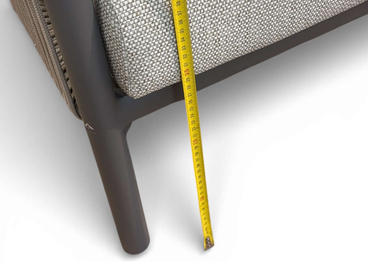 Apple Bee Bora Bora Loungestoel | Taupe Rope | BEE WETT® | 73x81 cm