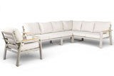 Aluminium Belito® Lotte Lounge-Set weiß