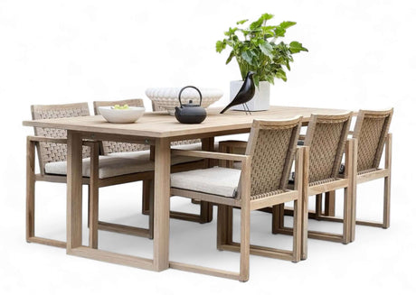 Apple Bee Condor 240cm Esszimmer-Gartenset 7-teilig