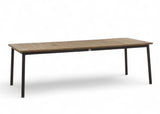 Apple Bee Milou Dining Set 6-Seater - 240cm - Black