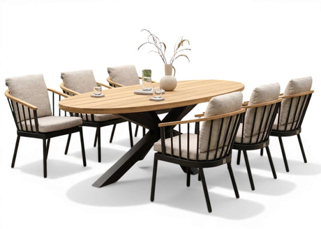 Apple Bee Condor Esszimmer-Gartenset für 6 Personen 