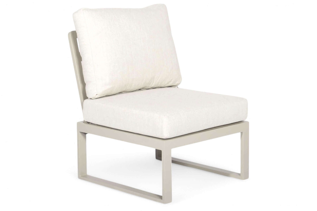 Lotte Lounge Mittelelement Aluminium taupe