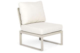 Lotte Lounge Mittelelement Aluminium taupe