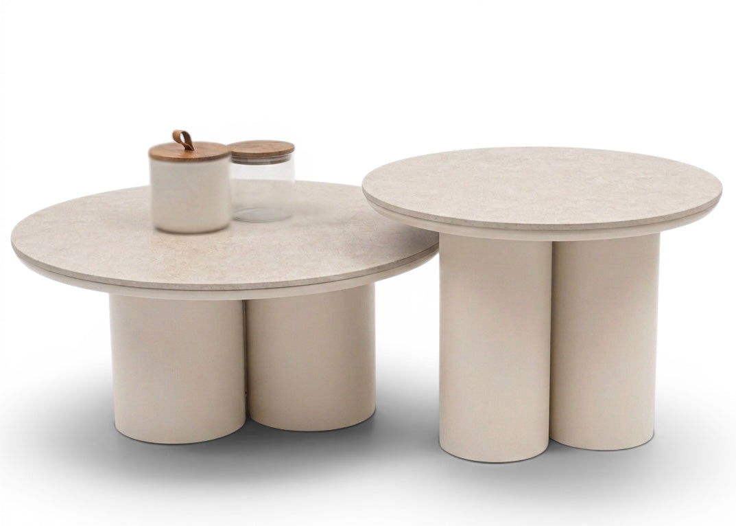 Apple Bee Condor Lounge-Couchtisch Ø 94 cm (H: 44)