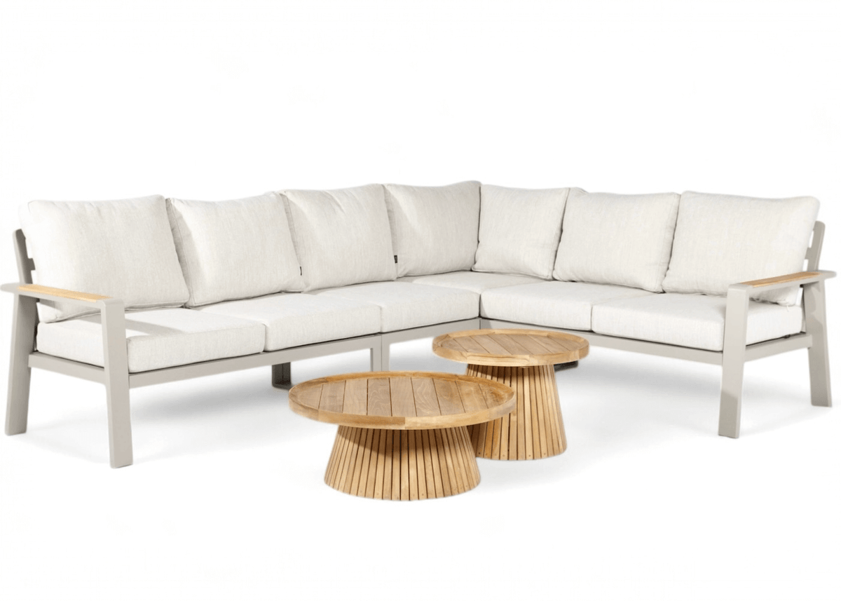 Aluminium Belito® Lotte Lounge-Set weiß