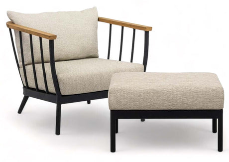 Apple Bee Condor Gartenstuhl + Fußhocker