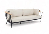 Apple Bee Condor Lounge Set 2-piece No. 11 | Sofa 217 + Chair | Black