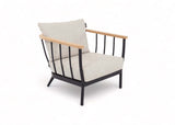 Apple Bee Condor Lounge Set 2-piece No. 11 | Sofa 217 + Chair | Black