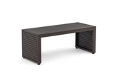 Apple Bee Santorini Bijzettafel | 81 x 40 x 34 cm | Taupe Aluminium