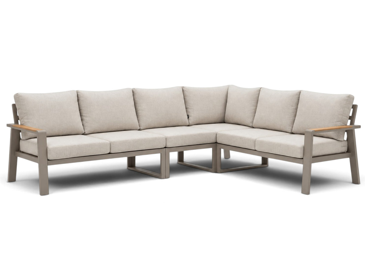 Aluminium Belito® Lotte Lounge-Set weiß