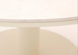 Apple Bee Melville tafel in Oyster, Sintered Stone tafelblad