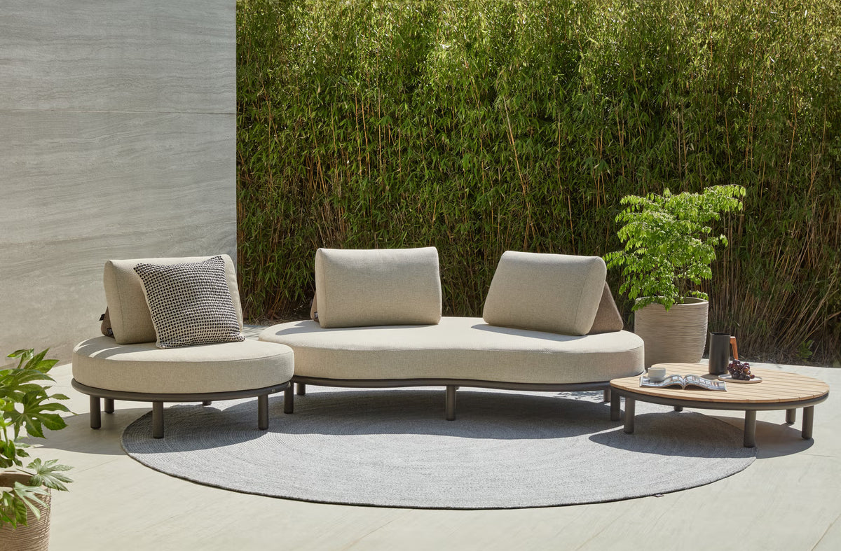 Apple Bee Moon Island Lounge Set No. 3 | Bronze | 230x410 cm | 3-piece