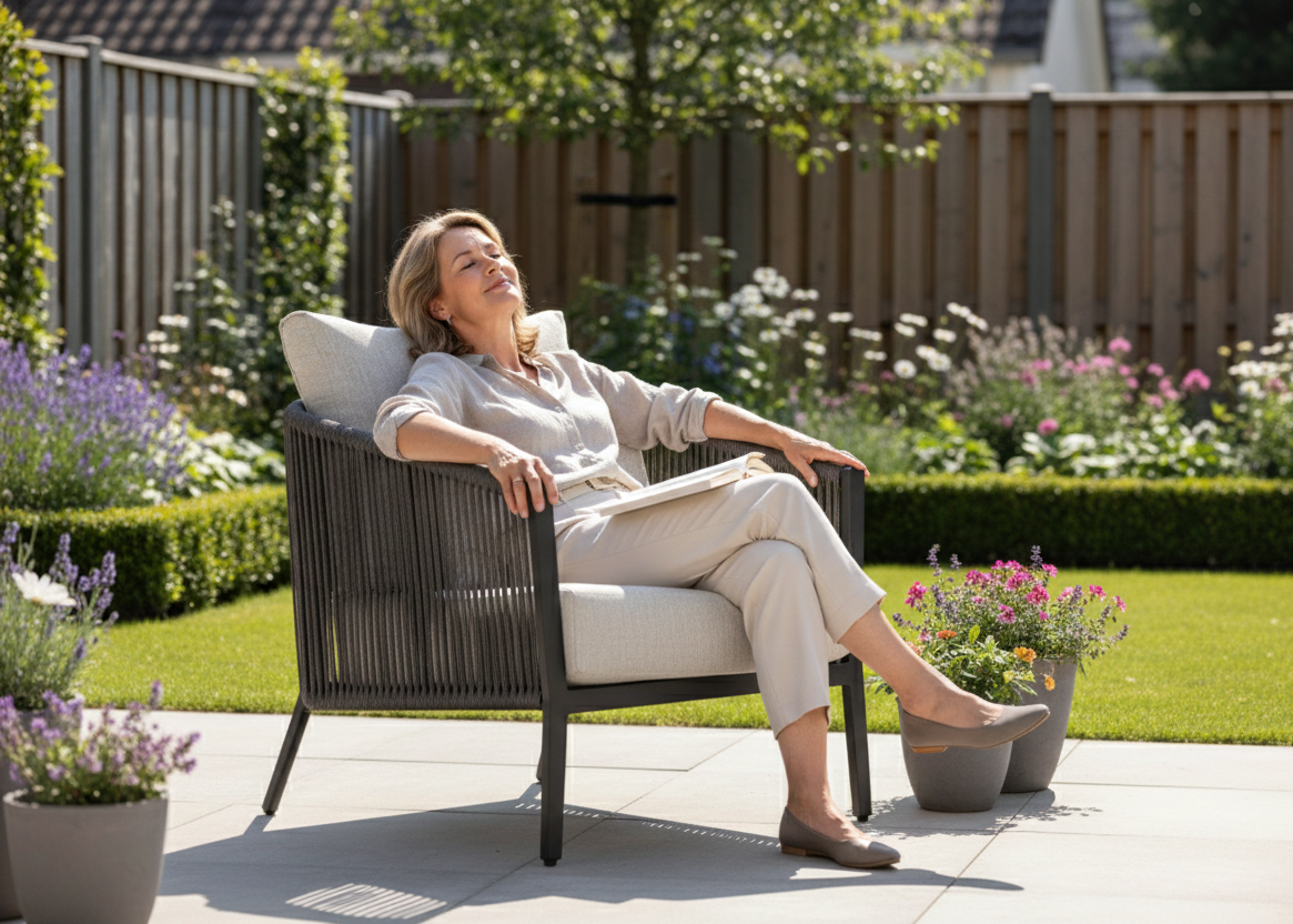 Belito Ouddorp Loungeset | 6-Persoons | Rope & Teakhouten Tafels | Nr. 1