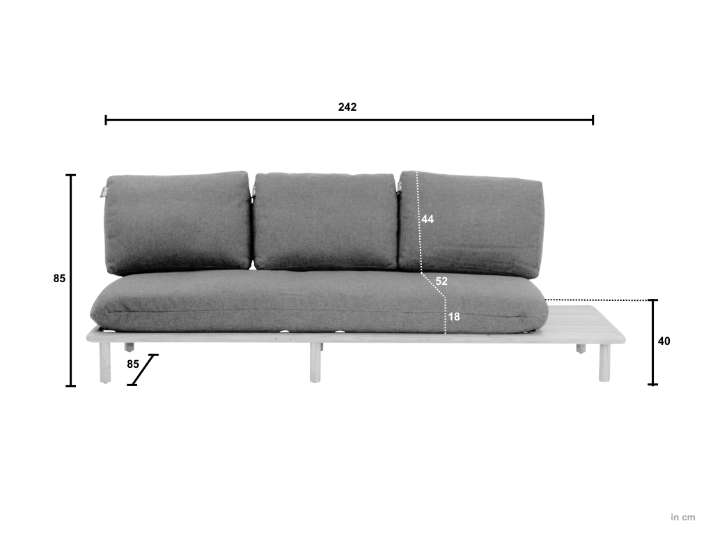 Apple Bee St Lucia Lounge-Set 6-teilig Nr.4