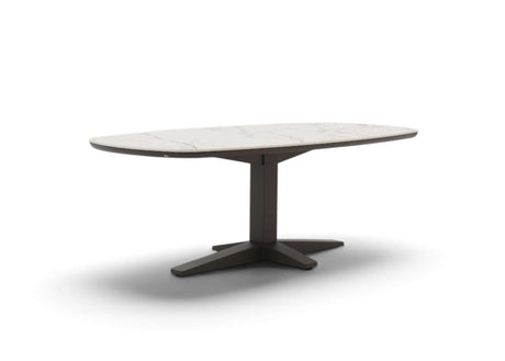 Apple Bee Zanzibar tafel in Bronze, 220 cm, detail