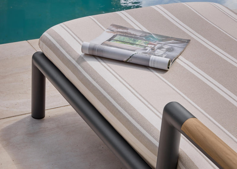 Aluminium & teak