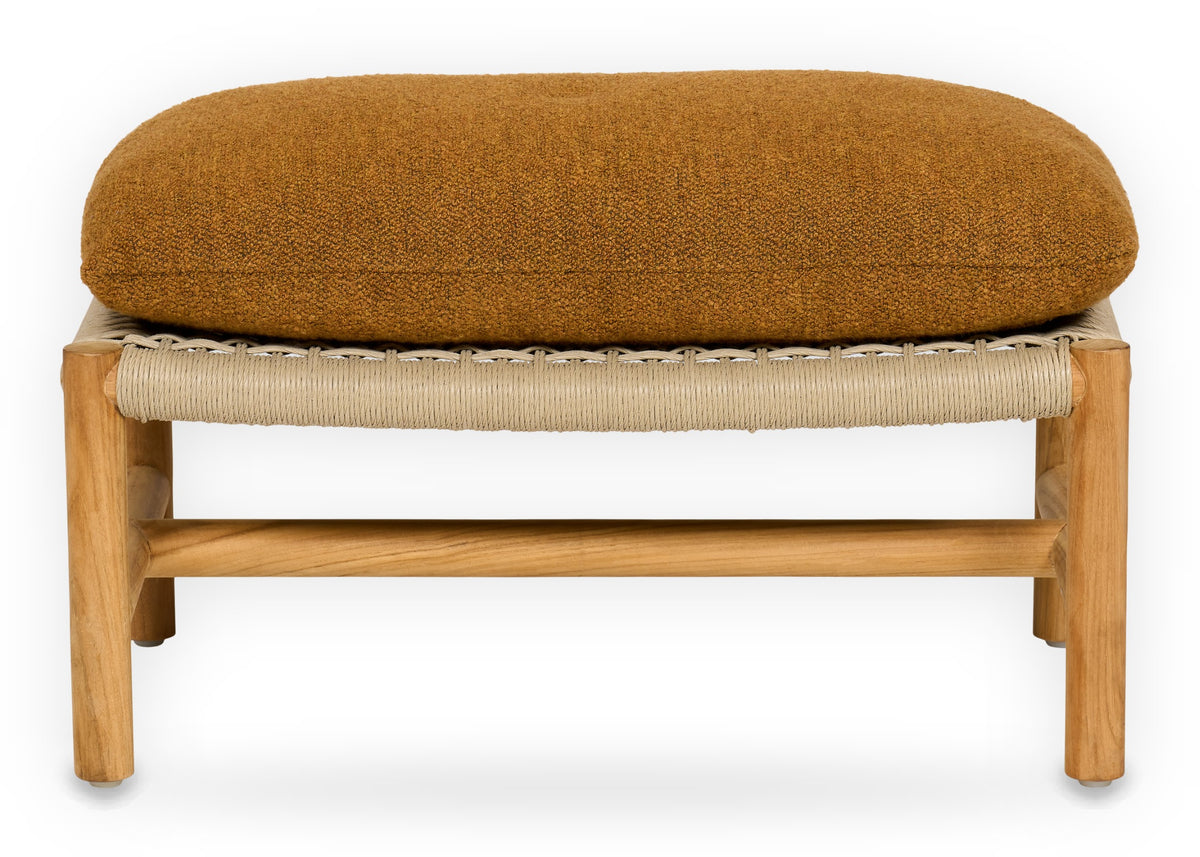 Apple Bee Jamila hocker teak, zijaanzicht