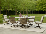 Apple Bee Zanzibar & Camp Bay Tuinset | 220 cm | 7-delig | Bronze
