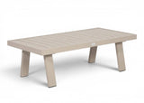 Belito Coffee Table | 121 x 60 cm | Taupe | Aluminum