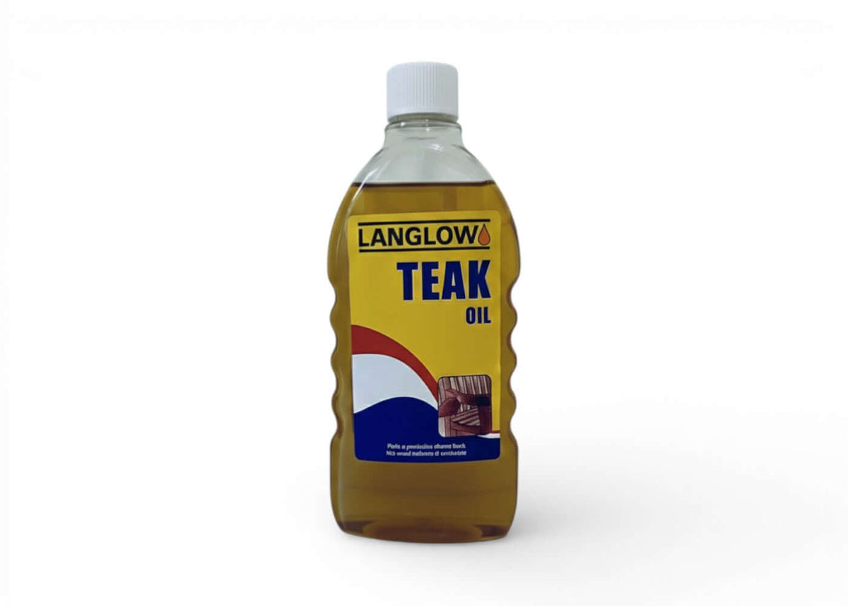 Langlow Teak Oil | 500 ml | Nourishment & Protection for Teak Wood